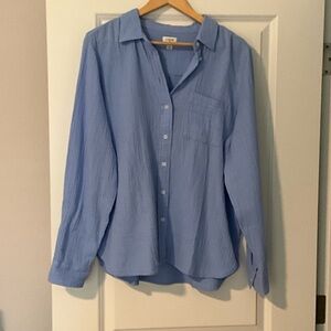 J. Crew Sky Blue Casual Shirt